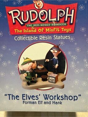 Enesco Collectible The Elves’ Workshop - Island of Misfit Toys